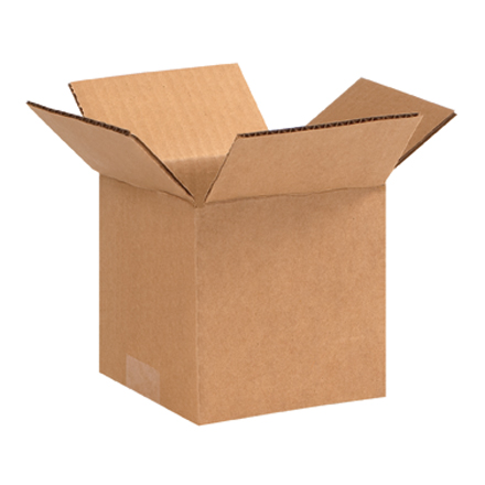 5 x 5 x 5" Lightweight 32 ECT Corrugated Boxes 25/bundle