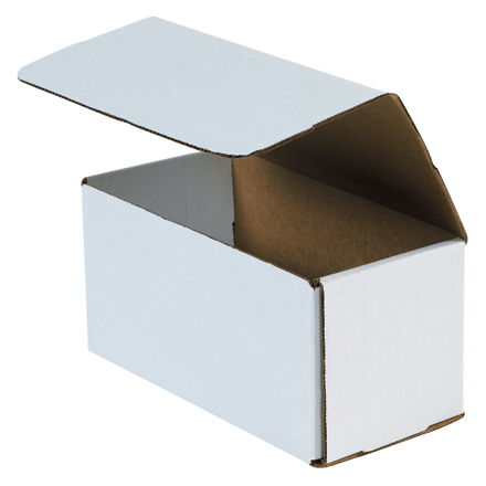 8 x 4 x 4" White Indestructo Mailers 100/bundle