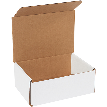 8 x 6 x 3" White Indestructo Mailers 100/bundle 