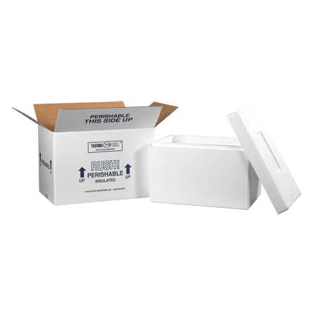 Insulated Foam Shipping Kit - 17 x 10 x 10 1/2" 1/carton 