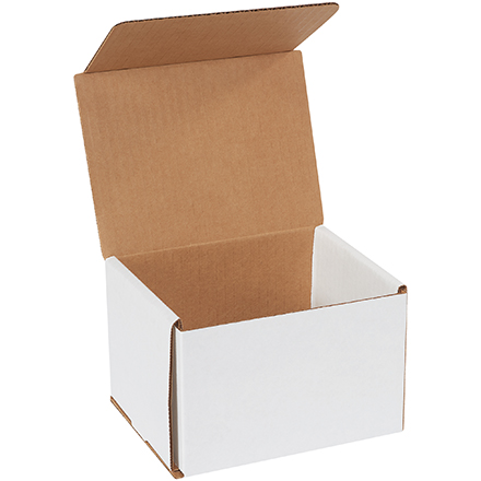 6 x 5 x 4" White Indestructo Mailers 100/bundle 